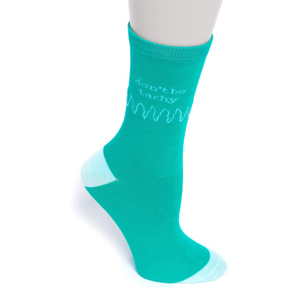 Nurseology Mid Calf Cut Unisex Socks â€“ Don't Be Tachy Nurse Socks â€“ Premium Quality Cotton & Spandex â€“ Comfortable & Lightweight - Perfect for Nurses, Doctor â€“ One Size Fits All