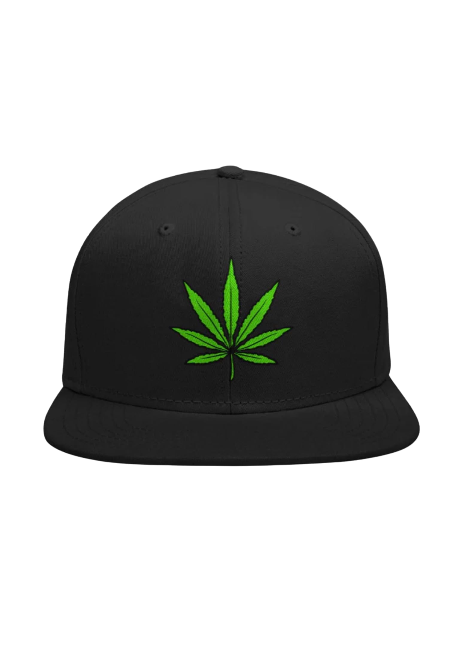 Unisex Classic Snapback Cap | Marijuana Embroidery Design | Adjustable Streetwear | Casual, Festival & Gifting Red-image-18