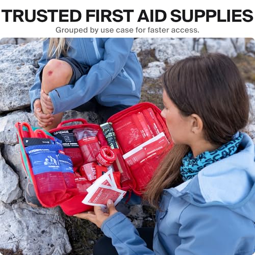 SurviveX Large First Aid Kit, Emergency Kit for 3-4 People - Image 5