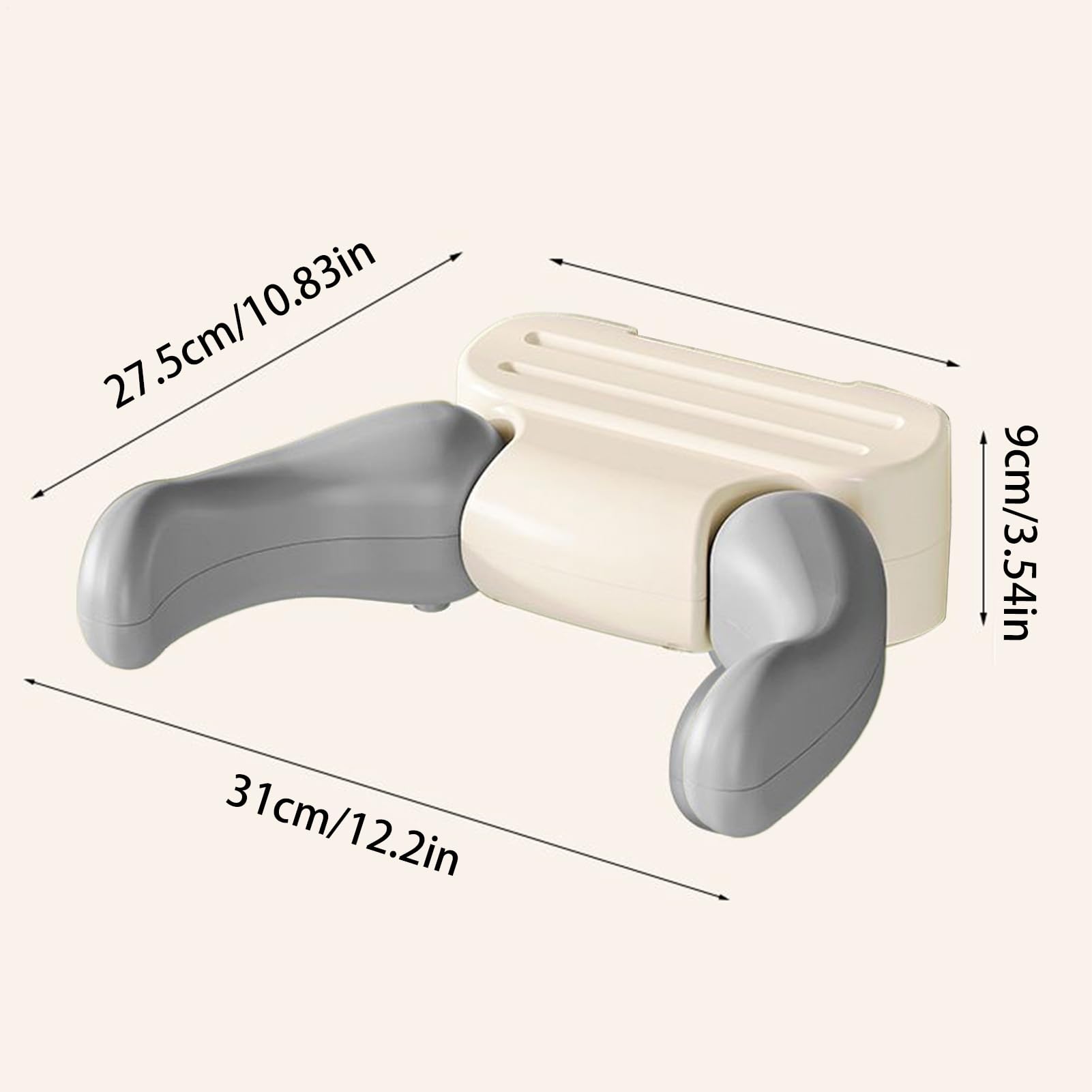 Supporto Per Bagnetto Per Stare In Piedi,Supporto Assistenza Bagno A Parete - Supporto Antiscivolo Senza Fori Salva-Spazio Per Casa Bagno Viaggio