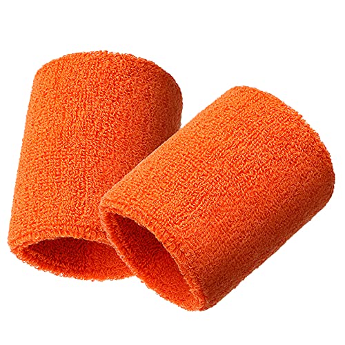 bememo 12 pcs neon sweatbands wristband sweat wrist band competitions absorbent sweatbands for men women for sports running