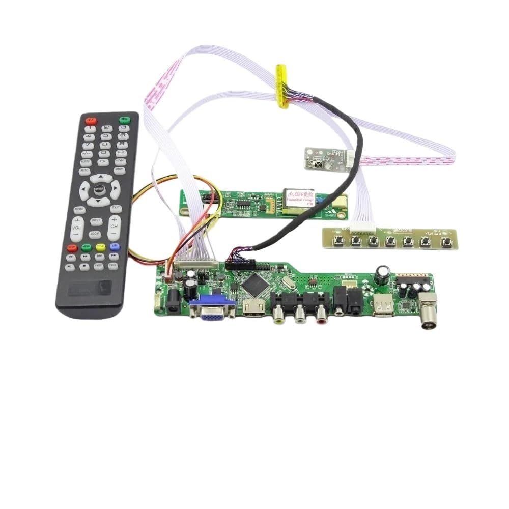 Scheda di alimentazione TV56 per TV M185XW01 V.0 V0 / .8 V8 .4 V4 .5 V5 TV + HDMI + VGA + AV+ schermo controller driver