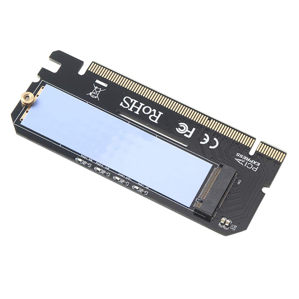 FLAWISH M.2 NVMe SSD NGFF to PCI-e 3.0 16x Adapter M-Key Interface Card Full Speed