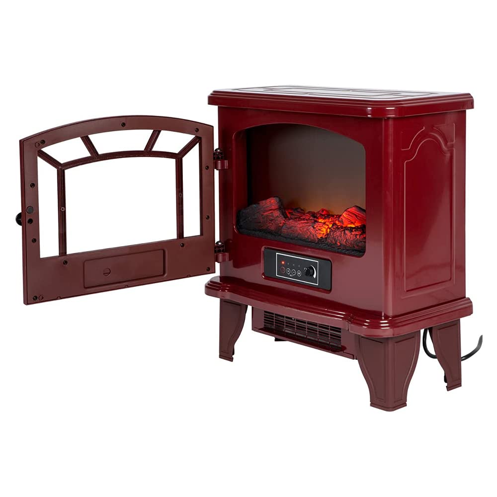Duraflame DFS-550-21-RED Stove Heater, Red : Amazon.ca: Tools u0026 Home  Improvement