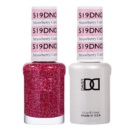 DND 519 Strawberry Candy Gel & Matching Polish Set - DND Gel & Lacquer