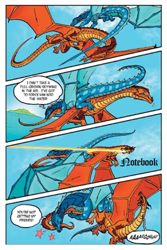 Notebook - I cant take a full -grown skywing in the air: Journal_6in x 9in x 114 Pages White Paper Blank Journal with Black Cover Perfect Size