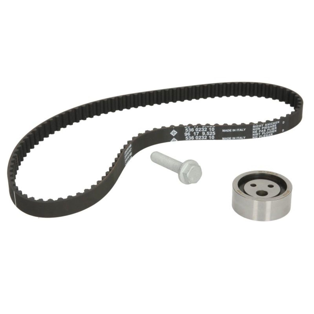 INA Kit cinghia di distribuzione 530 0490 10 22mm Compatibilità RENAULT CLIO II KANGOO MEGANE I