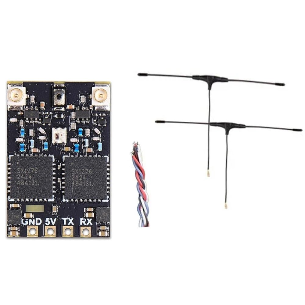 RP9-RX ELRS 915MHZ Diversity Ricevitore MHF 1/U.FL Protocollo ricevitore CRSF 5V Adatto for parti RC FPV Drone a lungo raggio