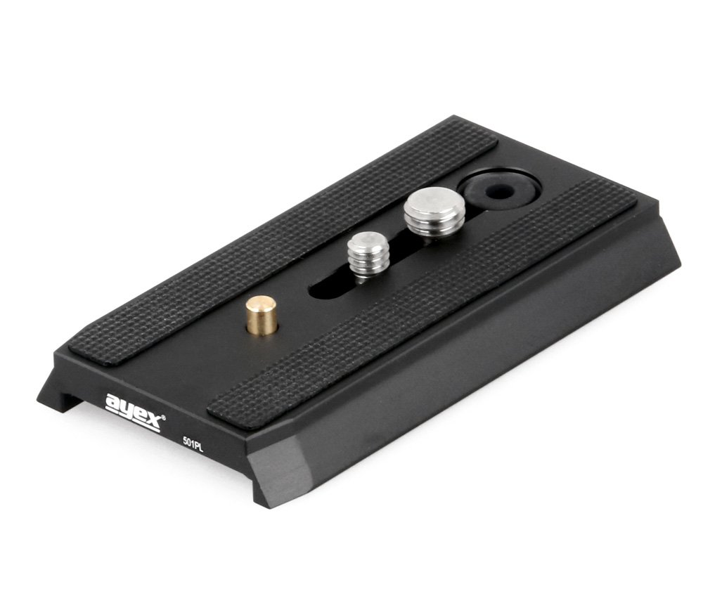 Ayex 501PL sliding quick release plate for Manfrotto RC5