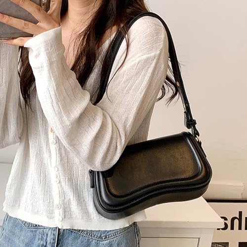 Image of Small Shoulder Bag for women,Crossbody Purses,Leather Tote Handbag Clutch Hobo Purse,with Zipper Closure for Women