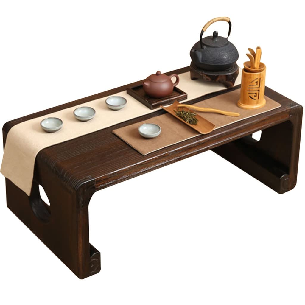 Table basse tatami compacte pour optimiser l'espace d'une petite baie vitrée - 8