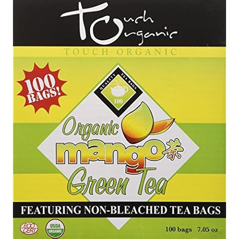 Touch Organic Mango Green Tea 100 bags Cover