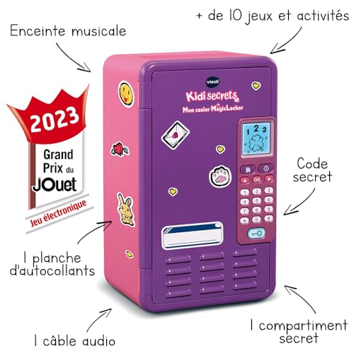 VTech MagicLocker KidiSecrets pink - 6-12 years - 6-digit secret code - Image 2