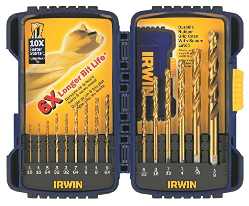 irwin tin drill bit set