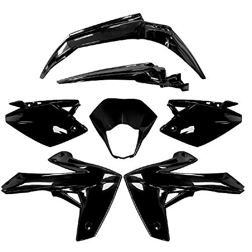 kit carrosserie rieju mrt 7 pièces noir