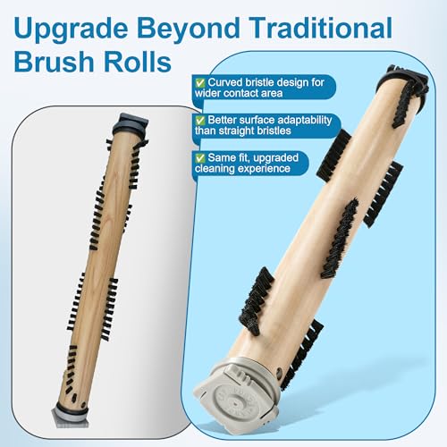 Image of Vacuum Cleaner Brush Roll Compatible with Kirby Cleaner G3 /G4 /G5 /G6 /Sentria, Ultimate G, Vacuum Attachments Replacement Parts, Upgraded Soft Bristle Brush Roller for Clean (1 Pack-Soft)