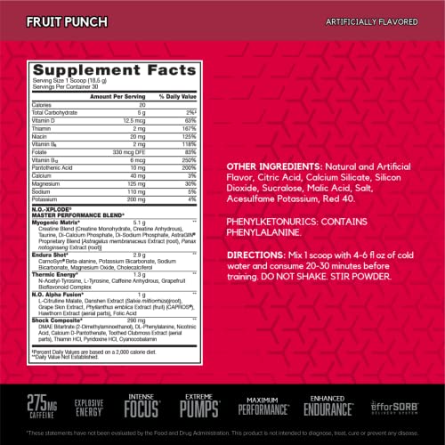 Bsn 1062859 N.O.-Xplode Pre Workout Powder thumb #2