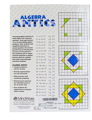image for Algebra Antics: MindWare's Best Number Problems