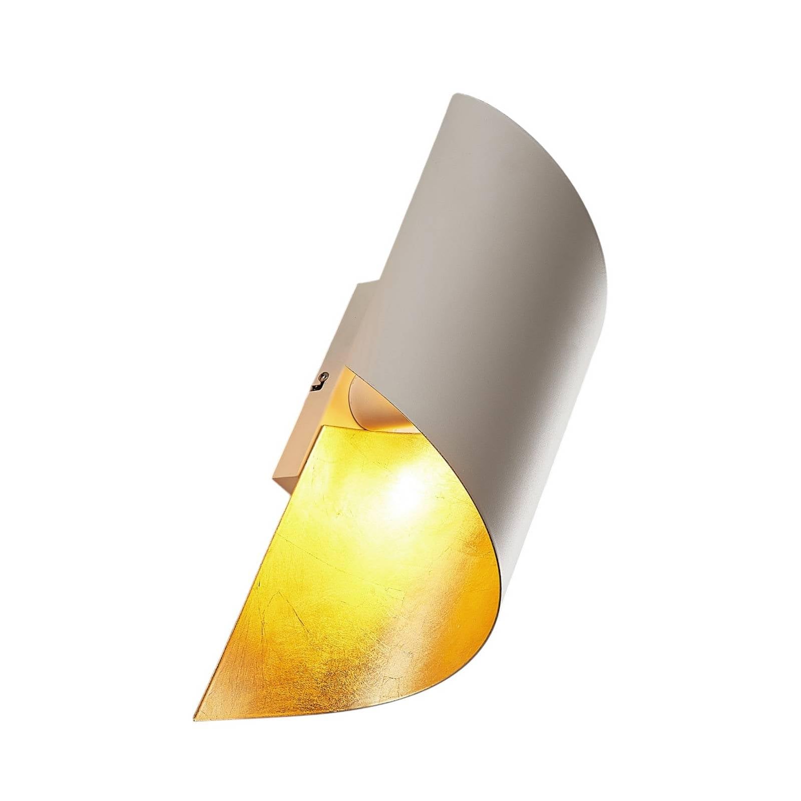 Lindby Wandleuchte, Wandlampe Innen Vanni (Modern) in Weiß aus Metall (1 flammig E27) - Wandstrahler Wandbeleuchtung Schlafzimmer/Wohnzimmer Schlafzimmerleuchte