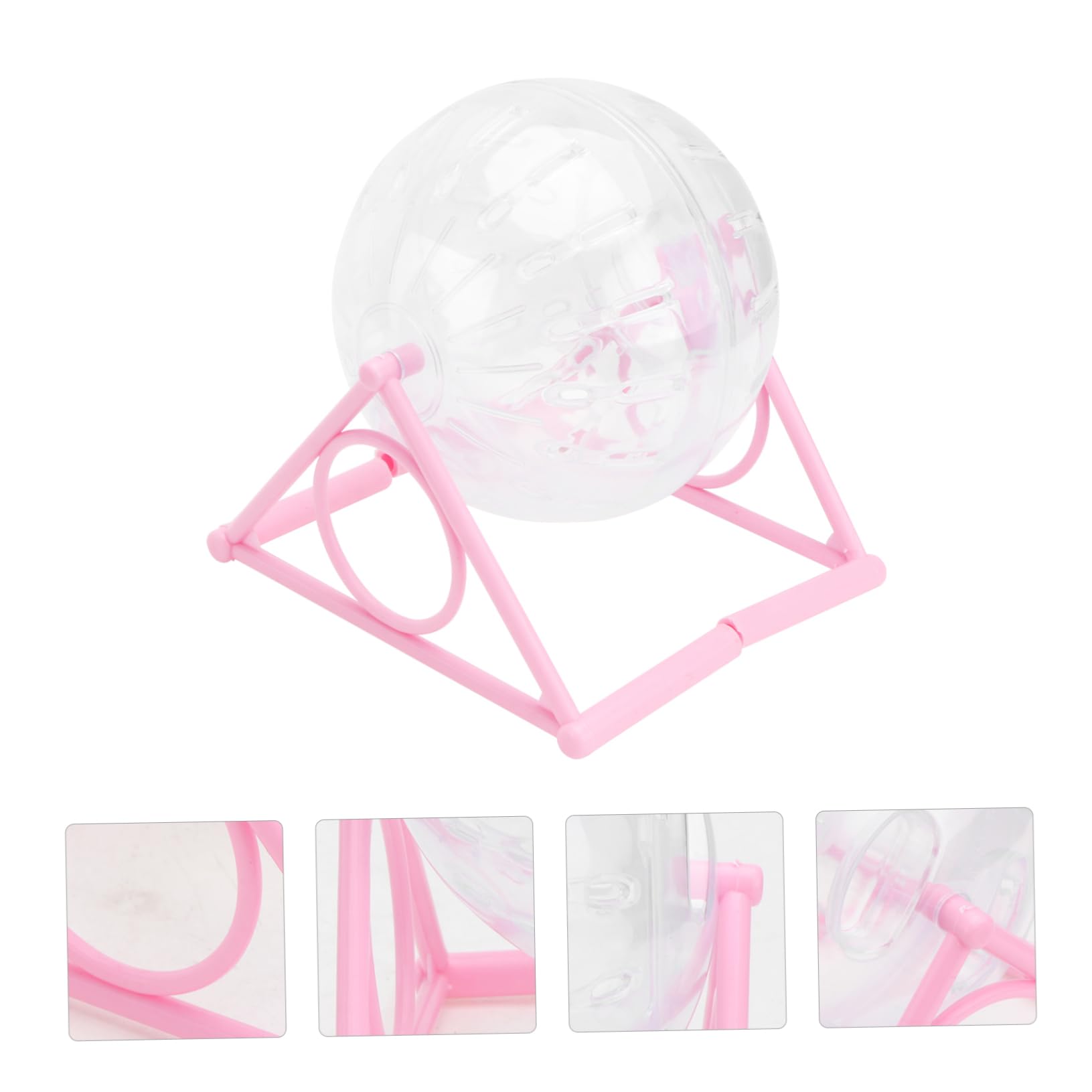 COLLBATH Little Pet Running Ball Hamster Exercise Wheel Pet Toys Hamster Sports Wheel Squirrel Plaything Random Color