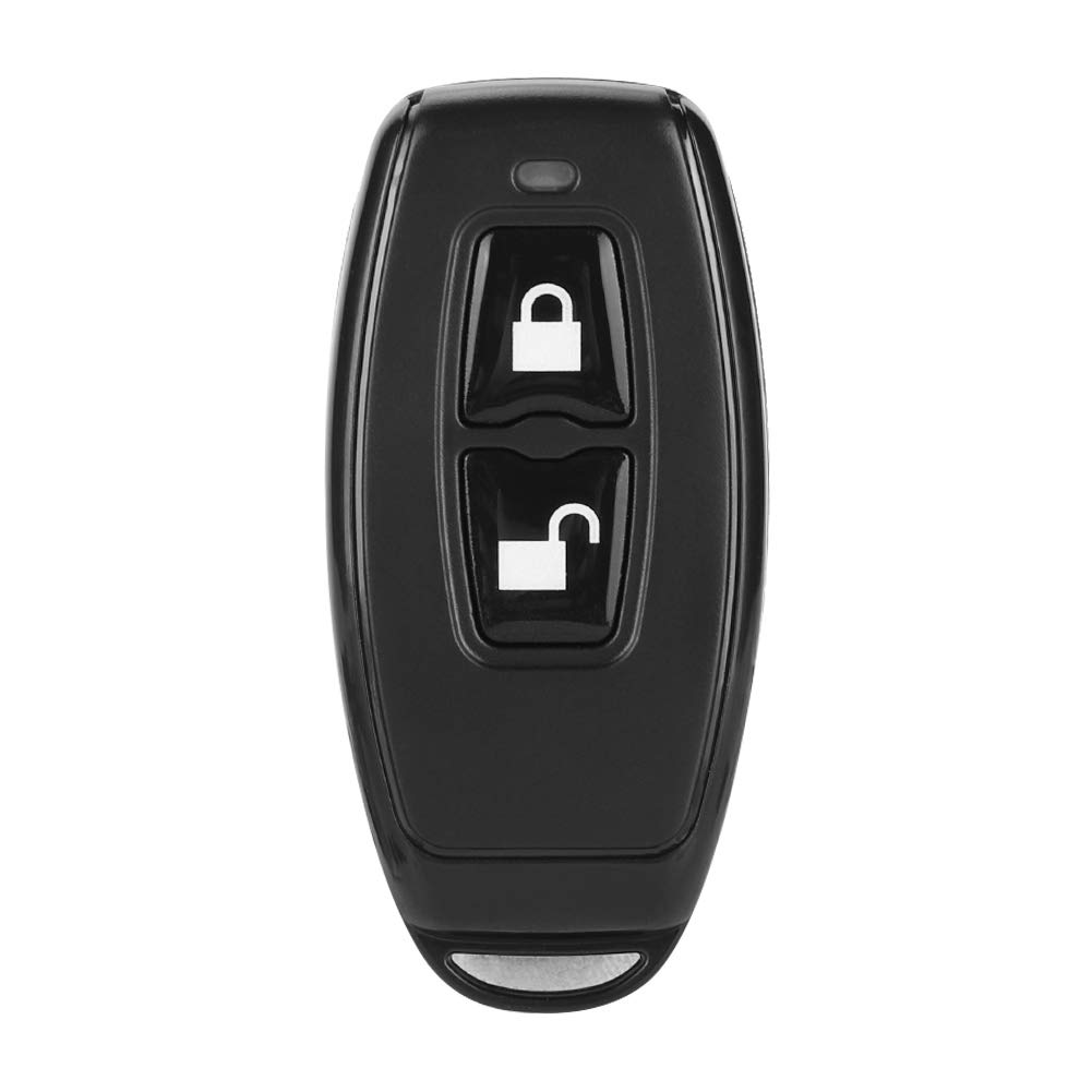 MAGT Cerradura Electrónica de Seguridad, Invisible, Sin Llave, Control Remoto y Aplicación, Plata