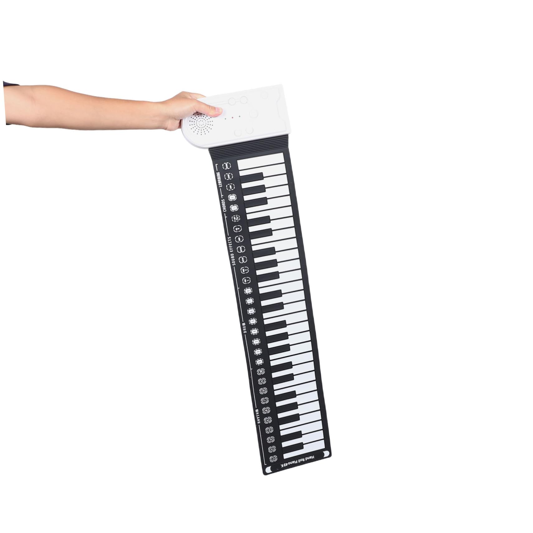 ABOOFAN Silikon-keyboard Faltbar Tragbar mit Tasten Elektronisch für Anfänger Kinderreisepiano Aufrollbar mit Digitalem Klaviergefühl für Unterwegs Musikunterricht