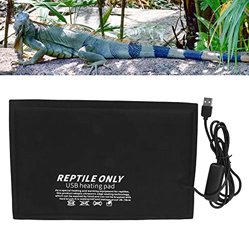 Alfombrilla térmica para reptiles con control USB grande miniatura 2