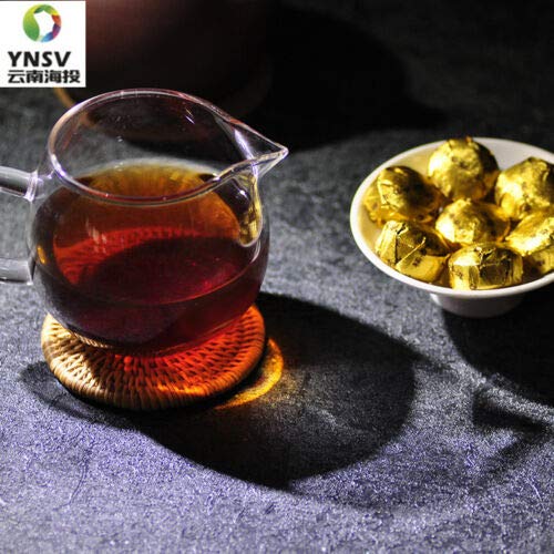 Pu Erh Glutinous Rice Flavor Shu Pu Er Tea 500g Mini Tuocha Ripe Sticky Rice Shou Pu-erh Cha