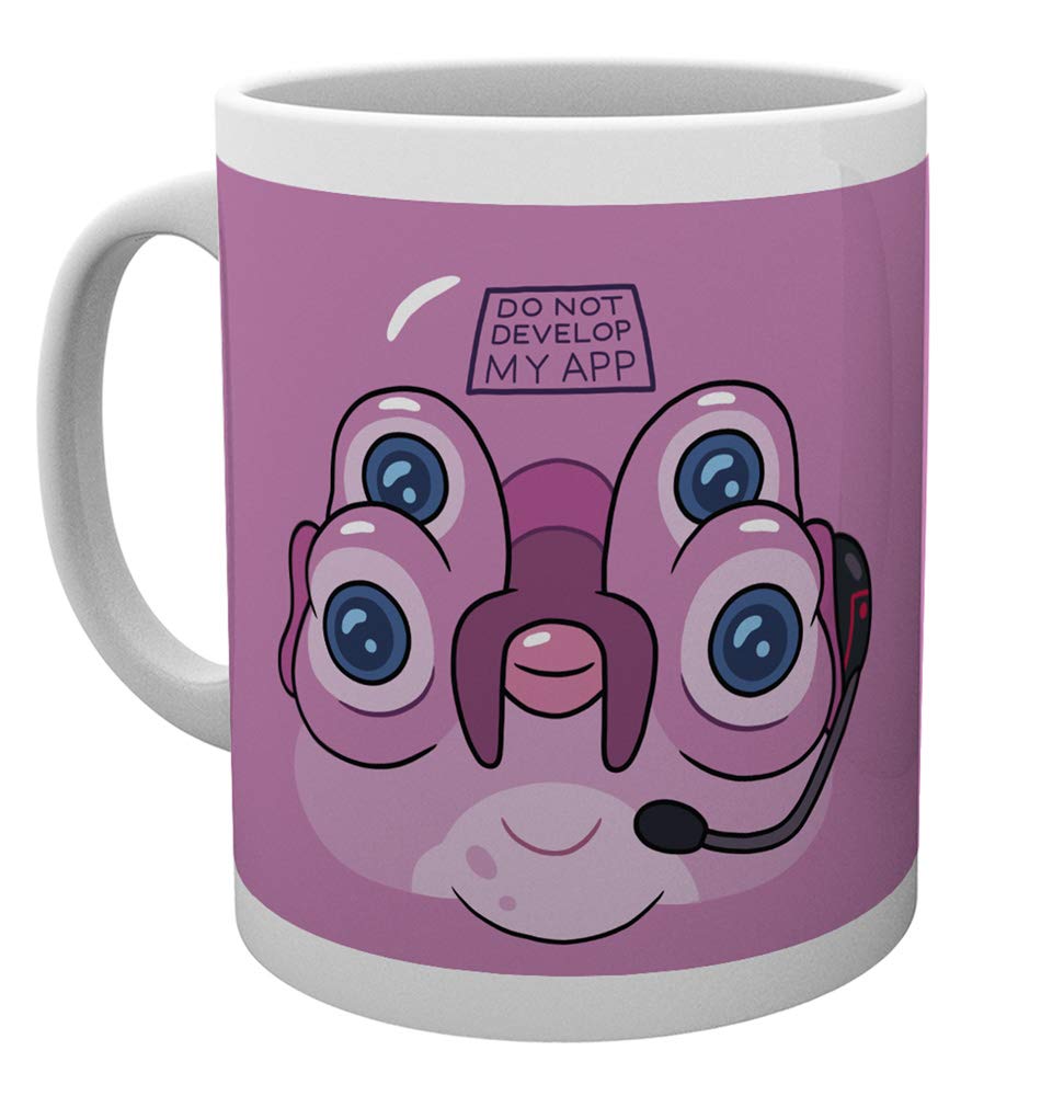 Gb Eye Rick And Morty Glootie 10Oz Ceramic Mug
