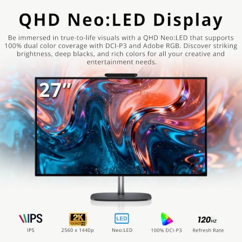 Image of Hotface Customized Desktop, Created Using HP OmniStudio X 27 inch QHD All-in-One Desktop, Intel Core Ultra 7 356H, 16GB /32GB /64GB DDR5, 1TB /2TB /4TB SSD, Wireless Keyboard & Mouse, Win 11, Eclipse Gray