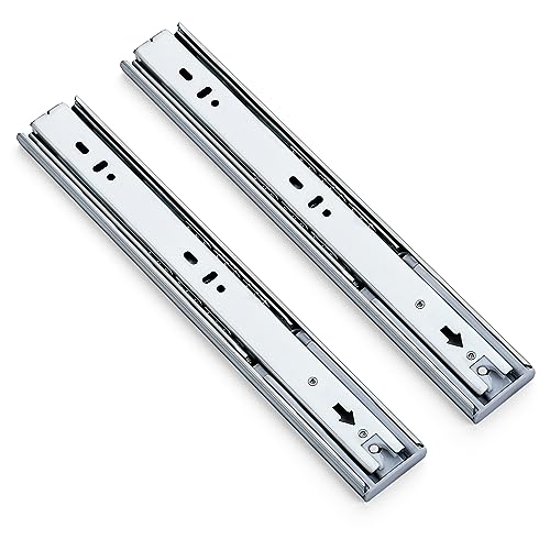 Ravinte Silver Soft Close Drawer Slides 12 Inch 2 Pairs 4 Pack