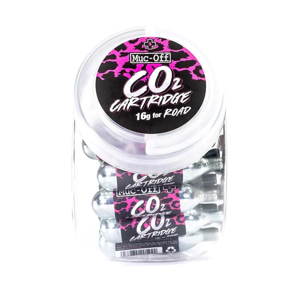 CAJA MUC-OFF CARTUCHO CO2 16 g (40 UNIDADES)