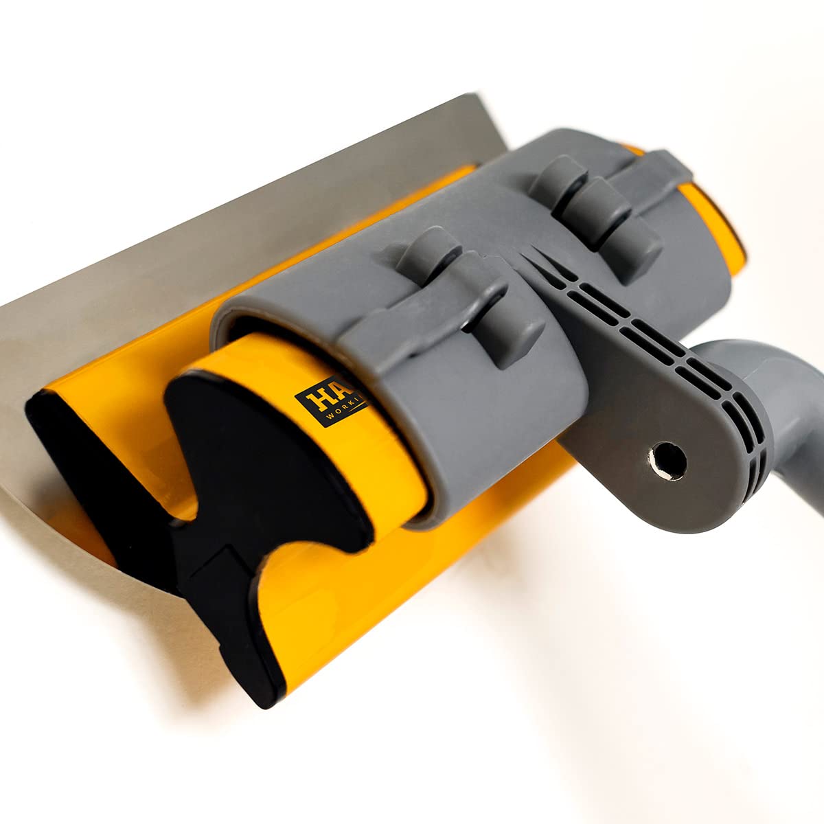 Hardy Working Tools Spatola per superfici da 40 cm, serie 763, lisciatrice per stucchi, per facciate e intonaci con lama in acciaio inossidabile da 0,3 mm