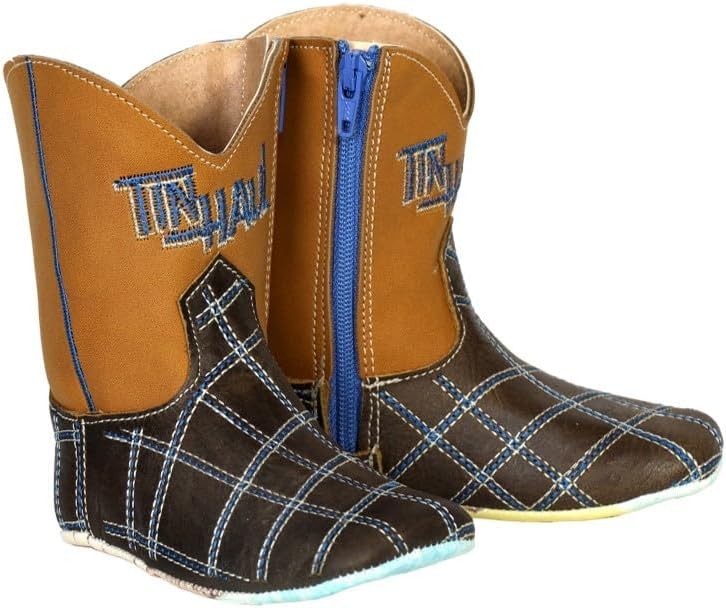 Tin Haul Infant-Boys' Mini Angels Western Boot Broad Square Toe