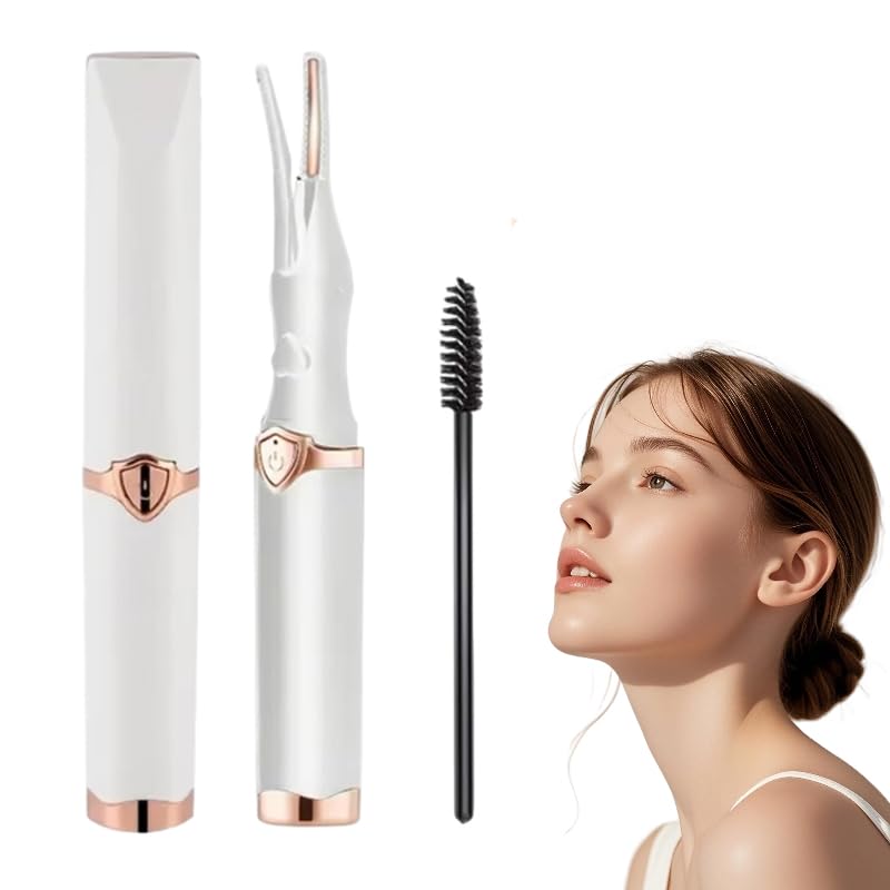 Recourbe-cils chauffants avec contrôle rapide de la température pour un maquillage parfait