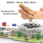 SEMKY Micro Mini Blocks White House Famous Landmark Model Set,(3000Pieces) -Building and Architecture Toys Gifts for Kid and Adult - Image 5