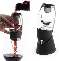 Aerador Decantador Magic Luxo Vinho Torre Suporte Decanter