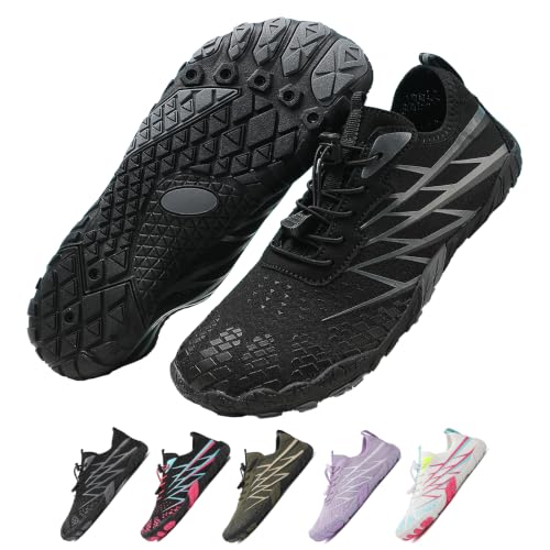 Image of Hike Barefoot Shoes Women Men Pro Water Footwear Wide Toe Box Non-Slip Unisex Athletic Outdoor Running Shoes