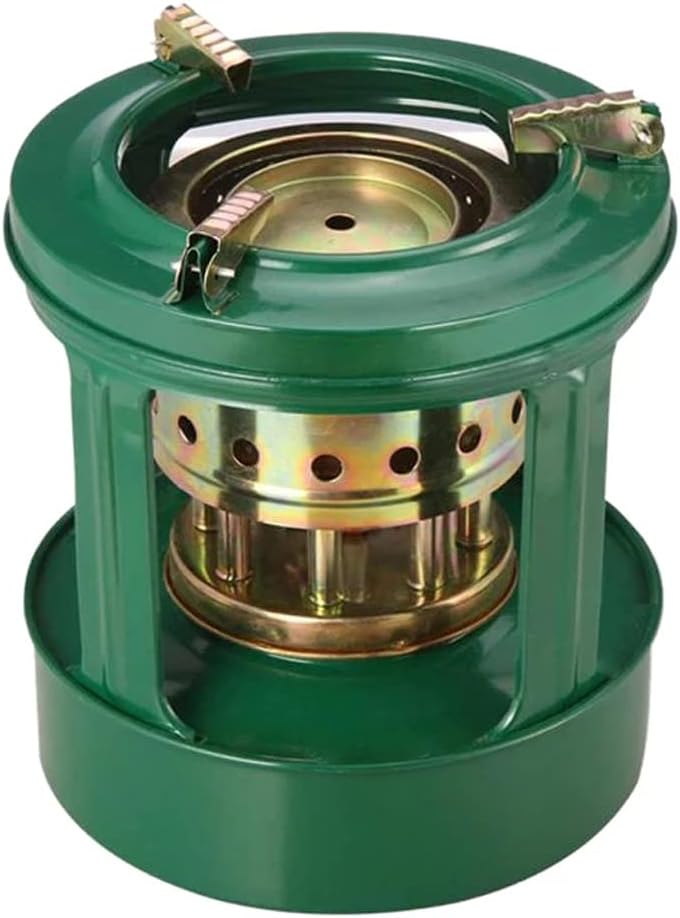 ZLLANOutdoor Stove Top Picnic Camping 8 Wick Kerosene Stove Stove Mini Portable Stove Suitable for 2-3 People