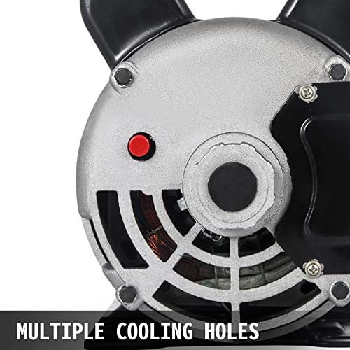 Mophorn 3Hp Air Compressor Motor, 115V/230V Fla-18.0A/9.0A 3450 Rpm, 5/8" Keyed Shaft 56 Frame 60Hz Electric Motor, Single Phase Ac Motor For Air Compressors #TOP2