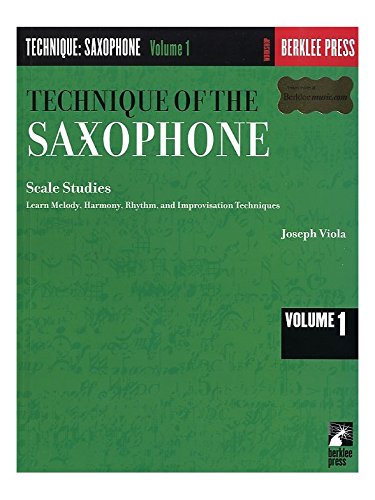 Preisvergleich Produktbild Technique Of The Saxophone Volume 1 - Scale Studies