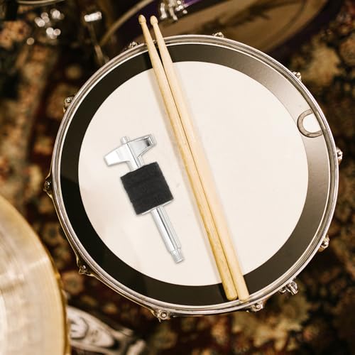 Tornillo para platillos para batería, soporte de doble cabeza, accesorio para instrumentos musicales, superficie lisa, fiable, para baterías jazz, conciertos, bandas y práctica en casa miniatura 7