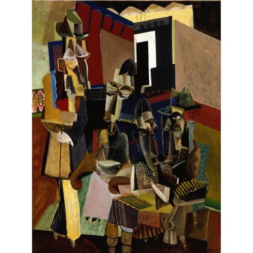 Max Weber The Visite pour mur vide impression giclée 61 x 81 cm