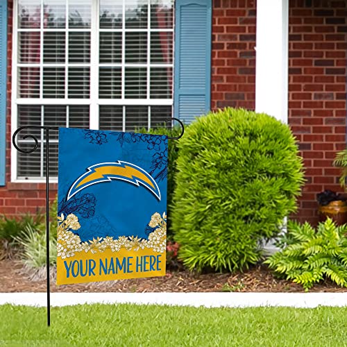 Image of Rico Industries NFL Standard /Primary Personalized 13 inch x 18 inch Double Sided Garden Flag