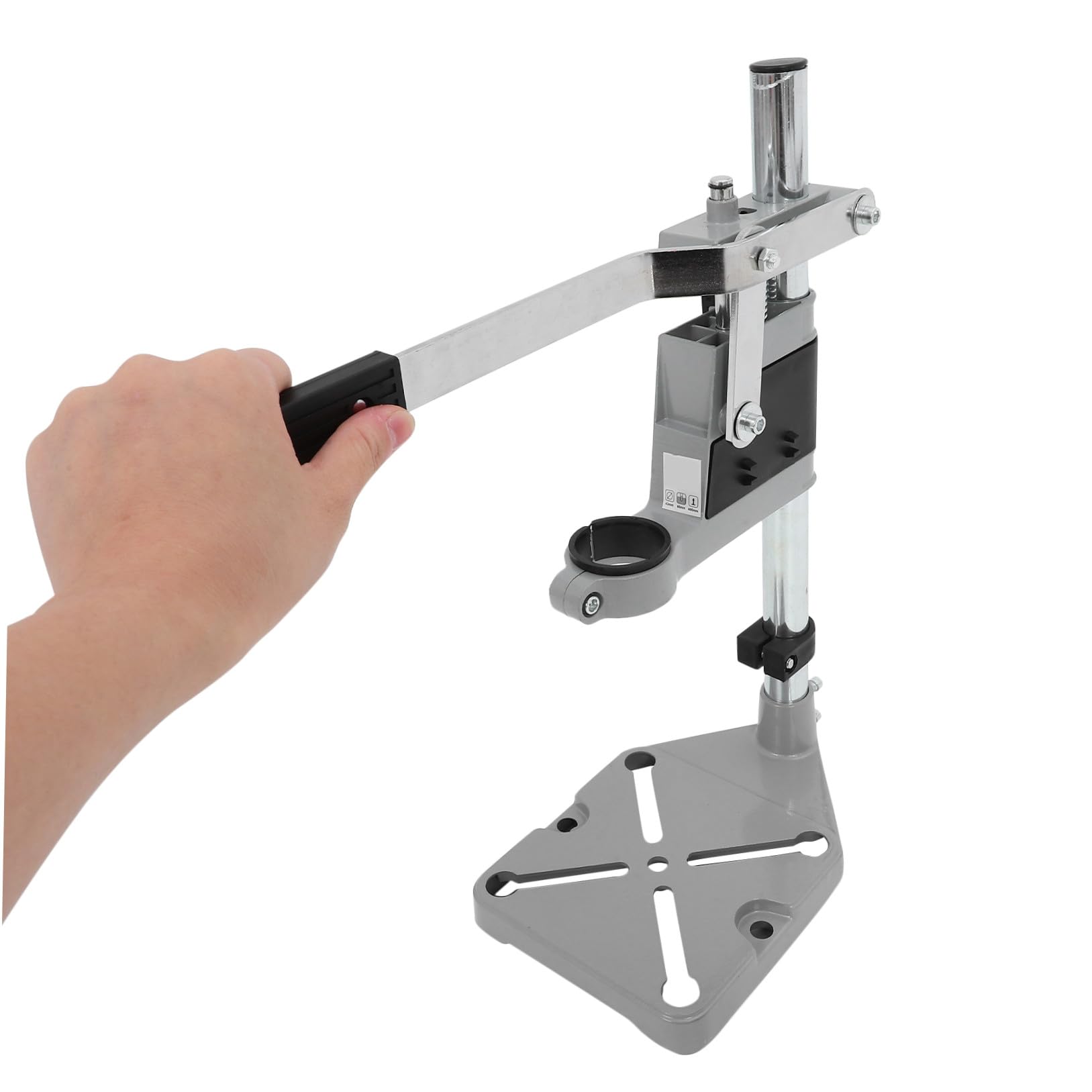 Supporto Per Trapano Colonna Per Trapano Manuale Adattatore Portatile Supporto Stabile Per Utensili Compatto e Versatile Per Banco Da Lavoro