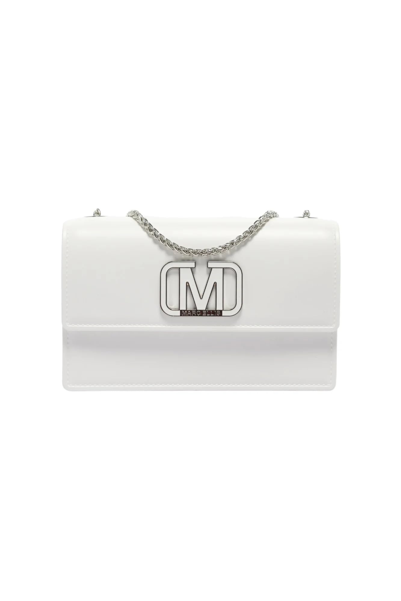 Marc Ellis Shoulder strap White/Silver Flatsupermeem white/silver TU, White / Silver