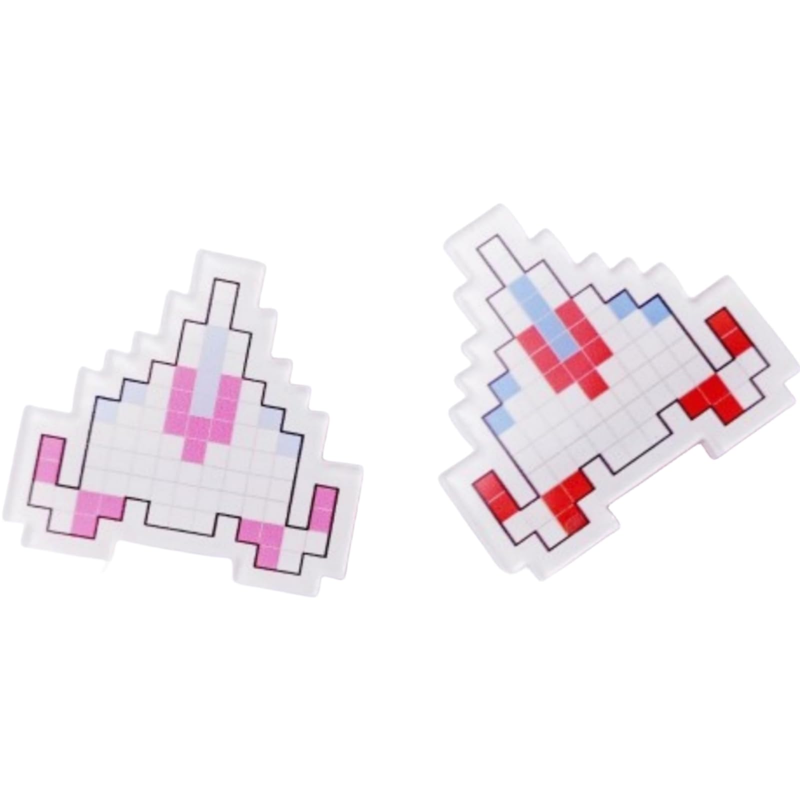 Amazon.co.jp: [Hushan] ピクセル風ヘアクリップ 七海千秋 コスプレ