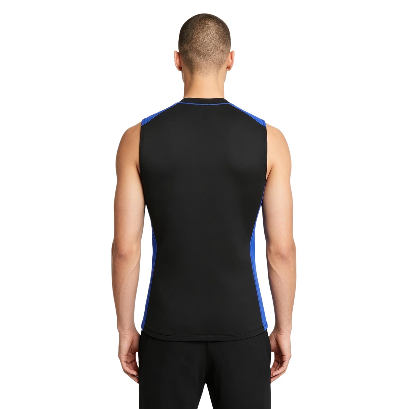 Complet De Bain De Plongée Homme Rashguard ﻿ Gilet Surf Sports Nautiques Couleur Contrastée Combinaison Plongée en Apnée Plage