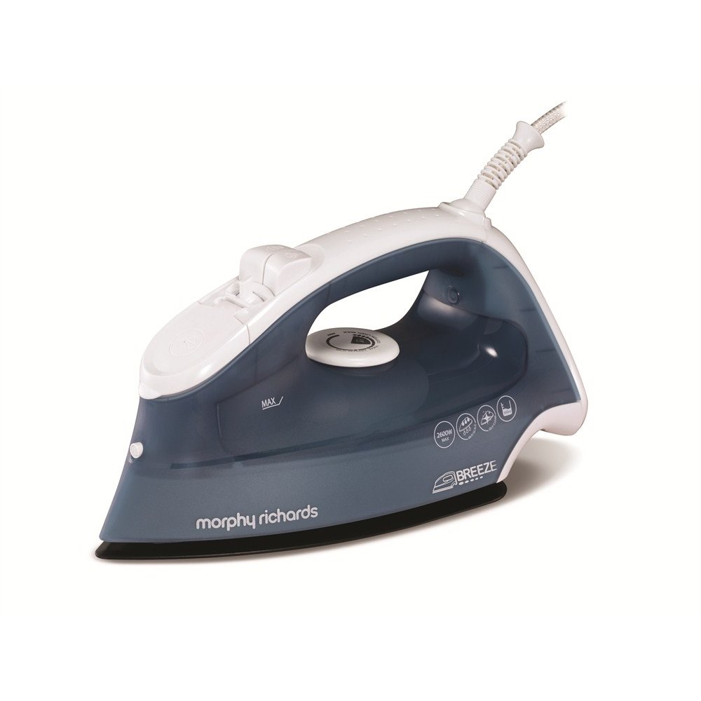 Morphy Richards 300251 Breeze Steam Iron, 2600 W - Blue