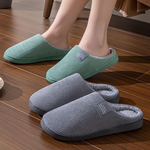 Cathalem Slippers for Women,Women's Closed Toe Slipper Indoor Outdoor with Memory Foam,Cozy and Warm House Slippers for Woman with Anti-Slip Rubber Sole4